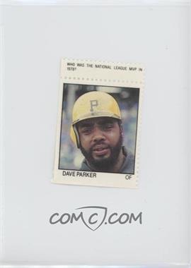 1983 Fleer Stamps - [Base] #_DAPA - Dave Parker