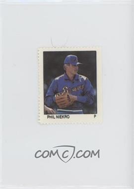 1983 Fleer Stamps - [Base] #_PHNI - Phil Niekro