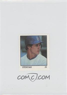 1983 Fleer Stamps - [Base] #_STSA - Steve Sax