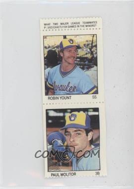 1983 Fleer Stamps - [Base] #RYPM - Robin Yount, Paul Molitor