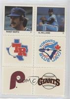 Randy Martz, Al Williams, Rangers, Blue Jays, Phillies, Giants