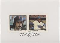 Dennis Eckersley, Dusty Baker