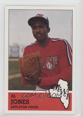 1983 Fritsch Midwest League Stars of Tomorrow - [Base] #20 - Al Jones