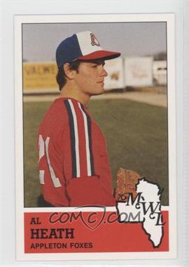 1983 Fritsch Midwest League Stars of Tomorrow - [Base] #29 - Al Heath