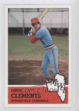 1983 Fritsch Midwest League Stars of Tomorrow - [Base] #297 - Dave Clements