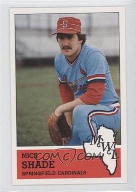 1983 Fritsch Midwest League Stars of Tomorrow - [Base] #306 - Mike Shade