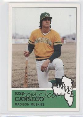 1983 Fritsch Midwest League Stars of Tomorrow - [Base] #43 - Jose Canseco