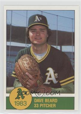 1983 Granny Goose Potato Chips Oakland A's - [Base] #33 - Dave Beard