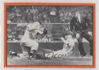 Kaline Slides Under Nelson 