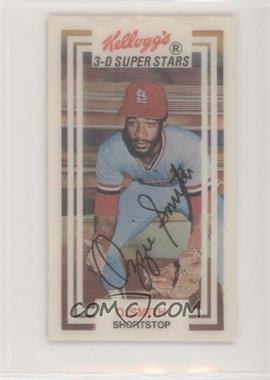 1983 Kellogg's 3-D Super Stars - [Base] #21 - Ozzie Smith