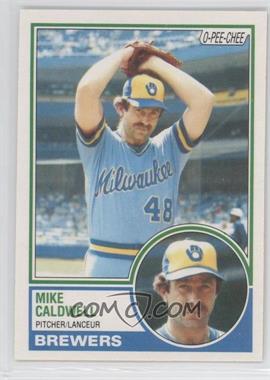 1983 O-Pee-Chee - [Base] #142 - Mike Caldwell