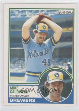 1983 O-Pee-Chee - [Base] #142 - Mike Caldwell