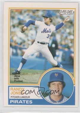 1983 O-Pee-Chee - [Base] #29 - Randy Jones