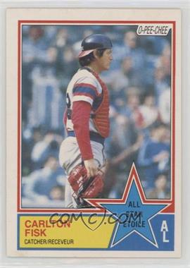 1983 O-Pee-Chee - [Base] #393 - Carlton Fisk