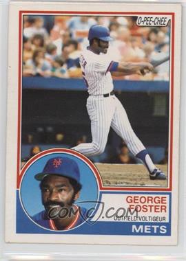 1983 O-Pee-Chee - [Base] #80 - George Foster