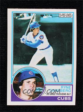 1983 O-Pee-Chee - [Base] #83 - Ryne Sandberg