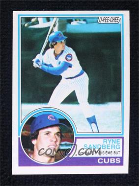 1983 O-Pee-Chee - [Base] #83 - Ryne Sandberg