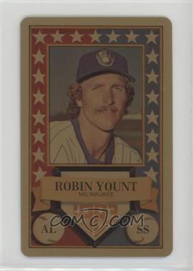 1983 Perma-Graphics/Topps Credit Cards - All-Stars - Gold #150-ASN8309 - Robin Yount