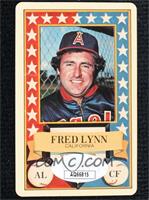 Fred Lynn [JSA Certified COA Sticker]