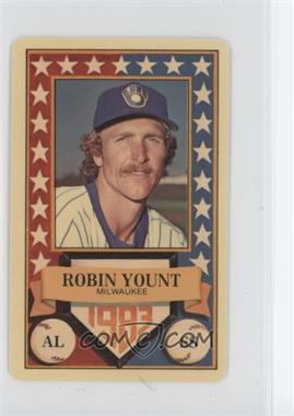 1983 Perma-Graphics/Topps Credit Cards - All-Stars #150-ASA8309 - Robin Yount [EX to NM]