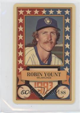 1983 Perma-Graphics/Topps Credit Cards - All-Stars #150-ASA8309 - Robin Yount [EX to NM]