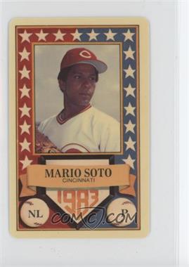 1983 Perma-Graphics/Topps Credit Cards - All-Stars #150-ASN8318 - Mario Soto