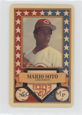 1983 Perma-Graphics/Topps Credit Cards - All-Stars #150-ASN8318 - Mario Soto [EX to NM]
