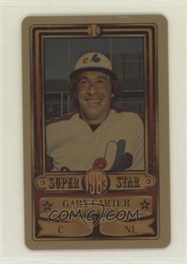 1983 Perma-Graphics/Topps Credit Cards - [Base] - Gold #150-SSA8303 - Gary Carter [EX to NM]