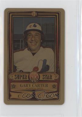 1983 Perma-Graphics/Topps Credit Cards - [Base] - Gold #150-SSA8303 - Gary Carter [EX to NM]