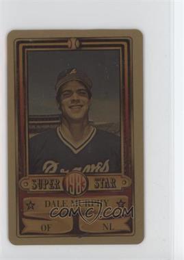 1983 Perma-Graphics/Topps Credit Cards - [Base] - Gold #150-SSA8309 - Dale Murphy [EX to NM]