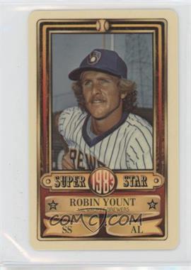 1983 Perma-Graphics/Topps Credit Cards - [Base] #150-SSA8336 - Robin Yount [EX to NM]