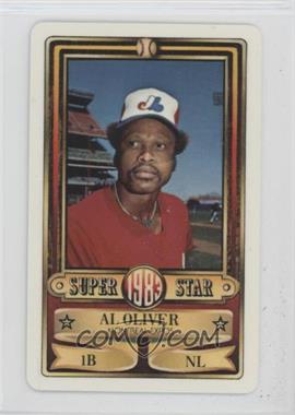 1983 Perma-Graphics/Topps Credit Cards - [Base] #150-SSN8310 - Al Oliver [EX to NM]
