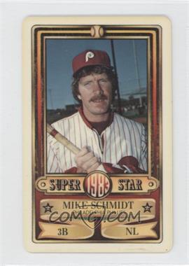 1983 Perma-Graphics/Topps Credit Cards - [Base] #150-SSN8314 - Mike Schmidt