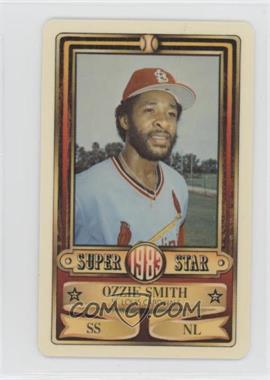 1983 Perma-Graphics/Topps Credit Cards - [Base] #150-SSN8316 - Ozzie Smith [EX to NM]