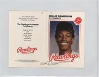 Willie Randolph [Noted]