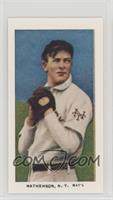 Christy Mathewson (Black Cap; Brown El Principe De Gales Back)