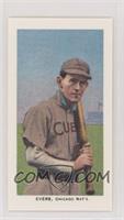 Johnny Evers (Cubs on Jersey, Bat on Shoulder; Piedmont Back)