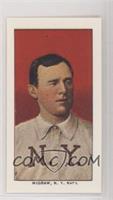 John McGraw (Portrait; Red Background on Back; Green El Principe de Gates Back)