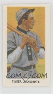 1983 Renata Galasso Capital The Monster 1909-11 T206 Reprints - [Base] #_JOTI.10 - Joe Tinker (Battingl CAGO Visible; American Beauty back)