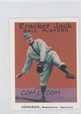 1983 Renata Galasso Cracker Jack Reprints - [Base] #57 - Walter Johnson