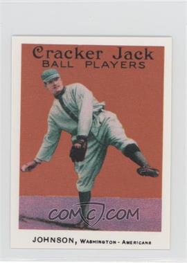 1983 Renata Galasso Cracker Jack Reprints - [Base] #57 - Walter Johnson