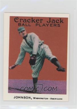 1983 Renata Galasso Cracker Jack Reprints - [Base] #57 - Walter Johnson