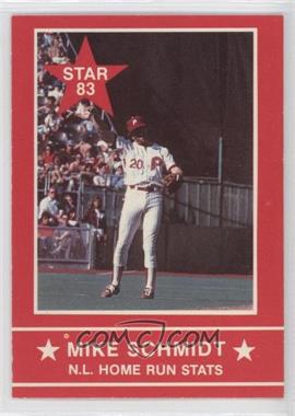 1983 Star Mike Schmidt Ten Years of Excellence - [Base] #12 - Mike Schmidt