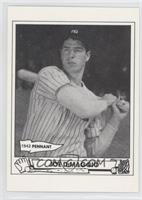 Joe DiMaggio (No MLB Logo)