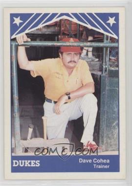 1983 TCMA Albuquerque Dukes - [Base] #24 - Dave Cohea
