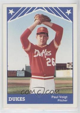 1983 TCMA Albuquerque Dukes - [Base] #7 - Paul Voigt