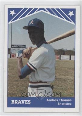 1983 TCMA Anderson Braves - [Base] #23 - Andres Thomas