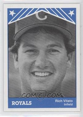 1983 TCMA Charleston Royals - [Base] #9 - Richard Vitato