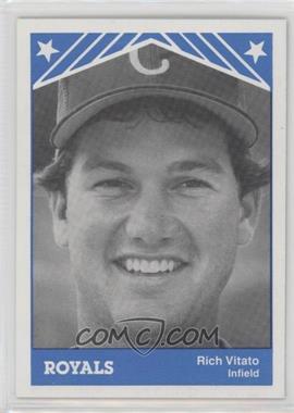 1983 TCMA Charleston Royals - [Base] #9 - Richard Vitato