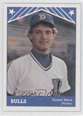 1983 TCMA Durham Bulls - [Base] #25 - Duane Ward